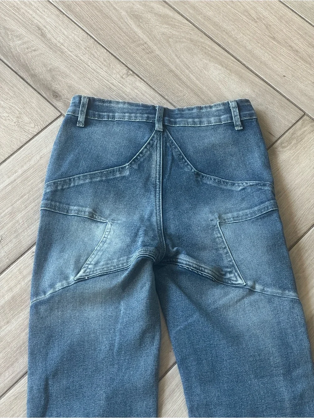 Blue Asphalt Women's Blue Bootcut flare Jeans